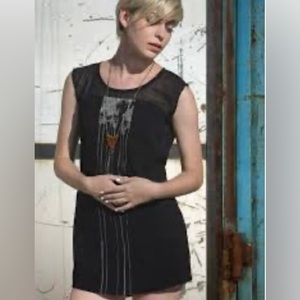 COKLUCH Black sleeveless tunic Size XS